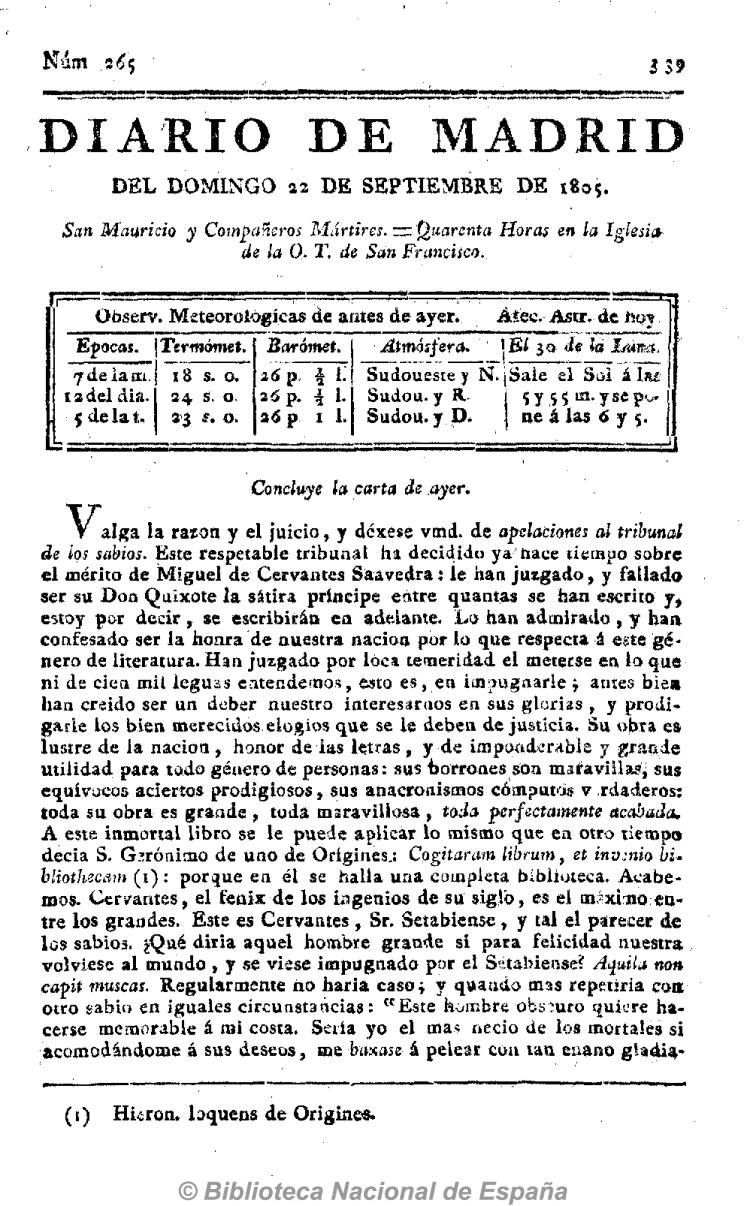 Concluye la carta de ayer [Carta decimoséptima en respuesta al Anti-Quijote]