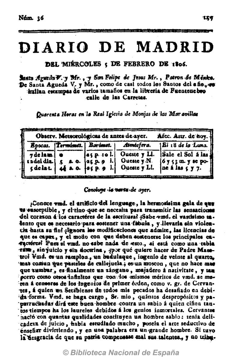 Concluye la Carta de ayer [Carta trigésimo séptima en respuesta al Anti-Quijote]