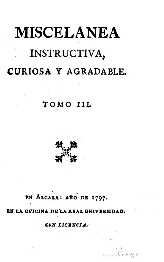 Observaciones sueltas sobre la declamación oratoria y teatral