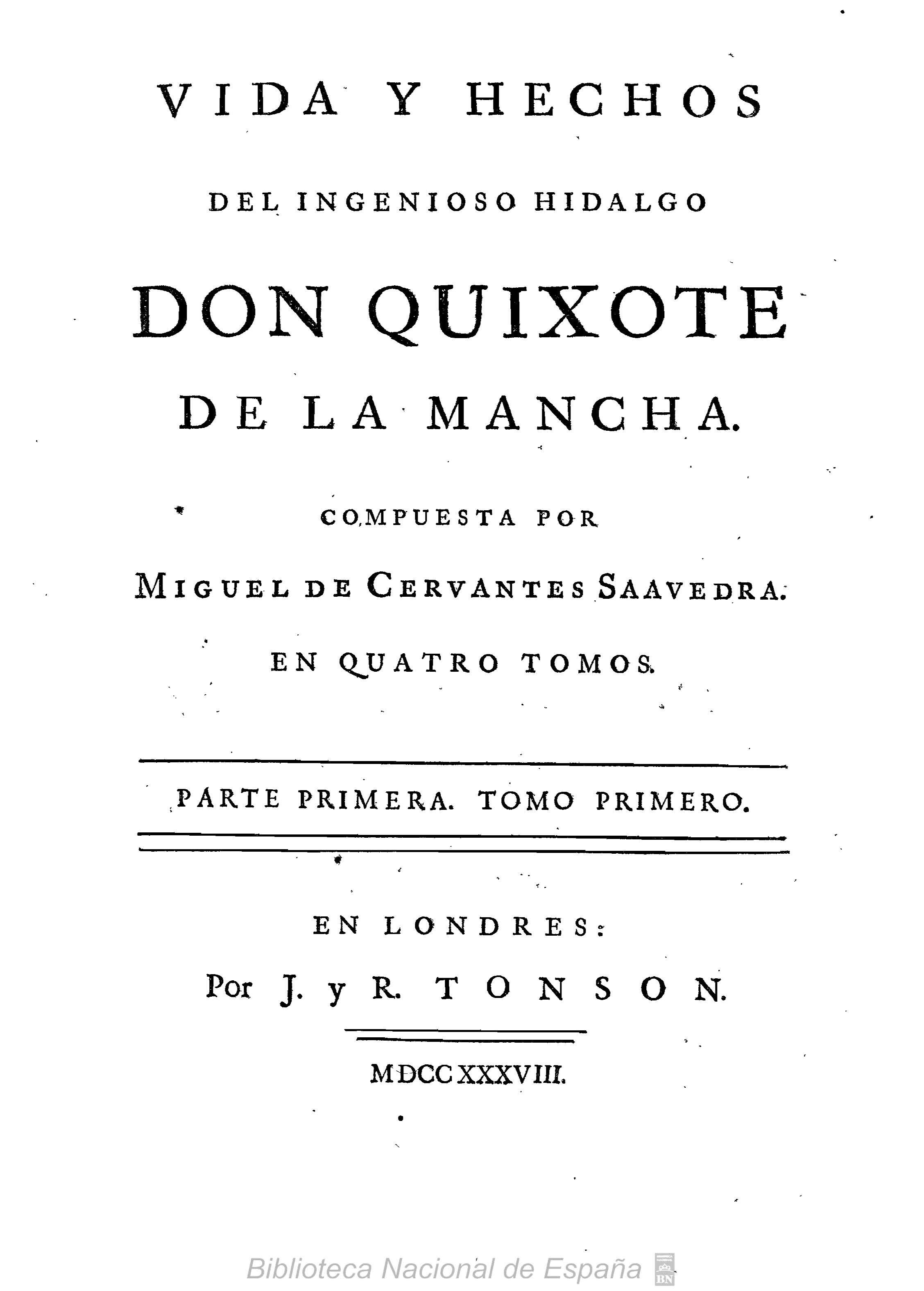 Vida de Miguel de Cervantes Saavedra